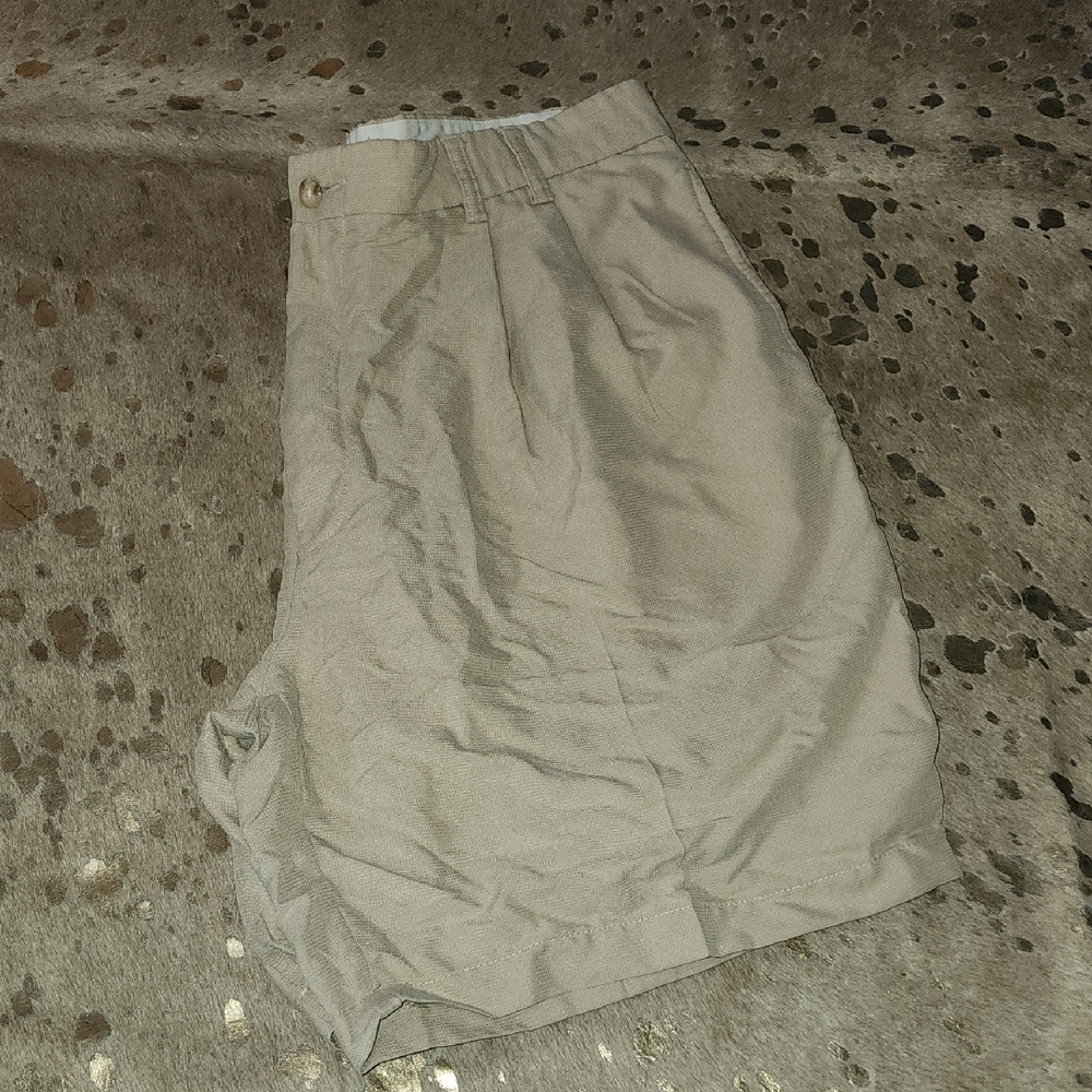 Tan Casual Shorts